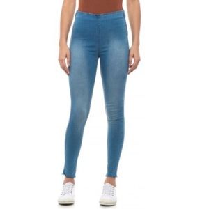Free People Pull-On Raw Hem Jeggings 29